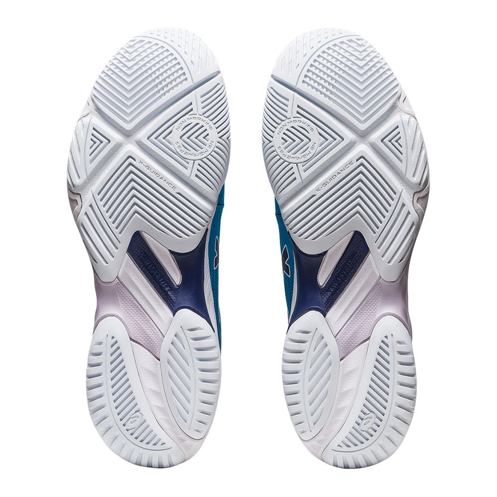 Asics NETBURNER BALLISTIC FF 2 - Chaussures volleyball Homme island blue/indigo blue