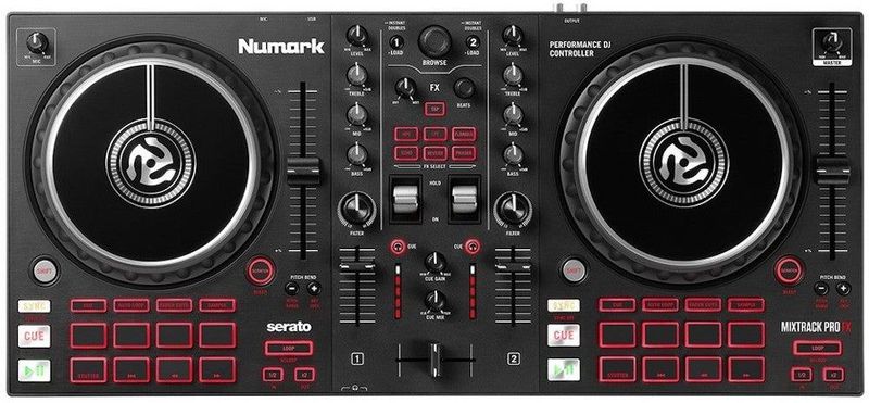 Numark - Mixtrack Pro FX - DJ Controller - 2 Decks - Ingebouwde Audio-Interface
