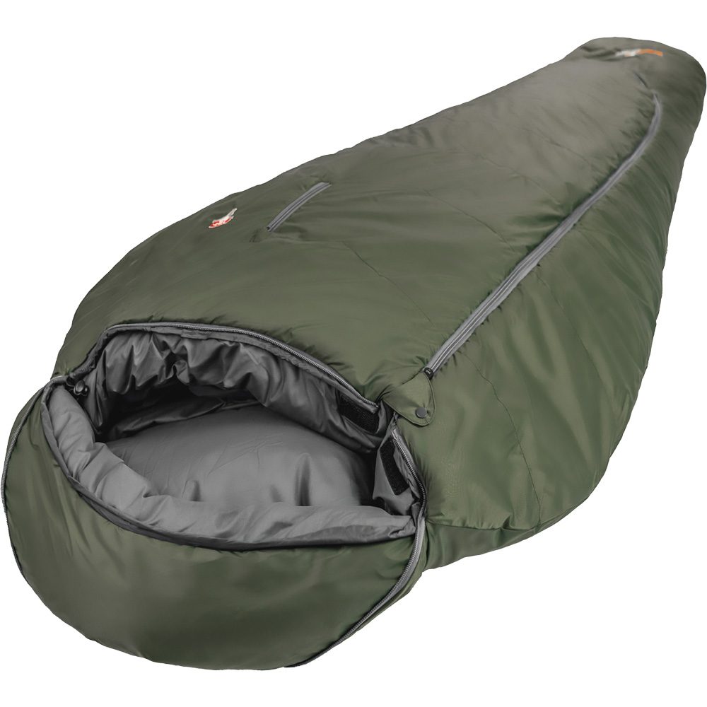 Grüezi Bag Biopod Wolle Survival Schlafsack greenery