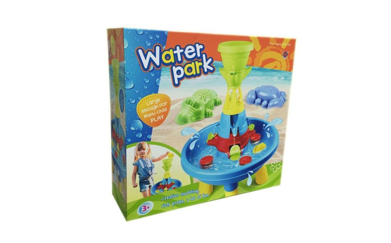 Waterprettafel met accessoires