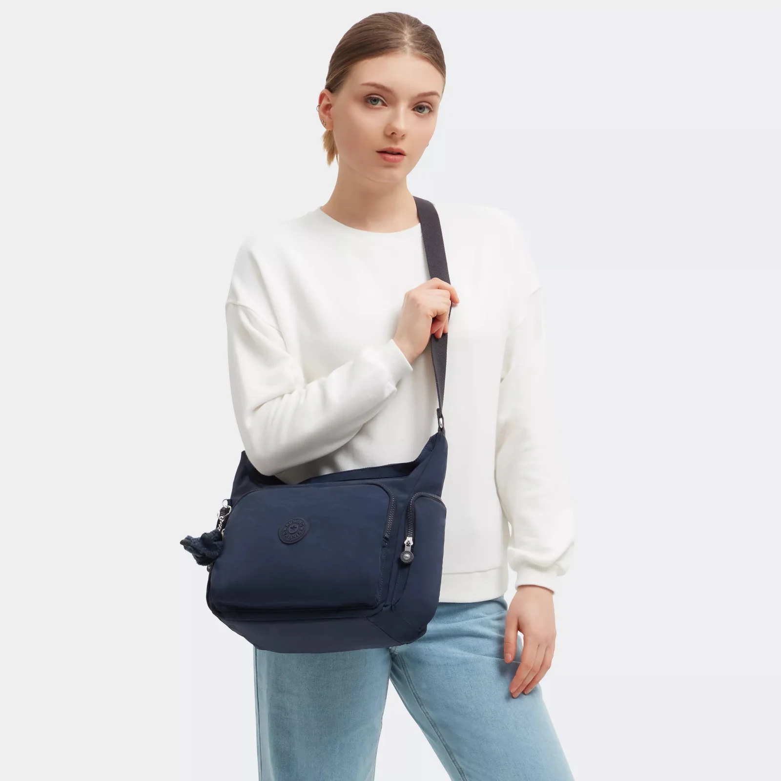 Kipling Gabb Crossbody Tas Blue Bleu 2