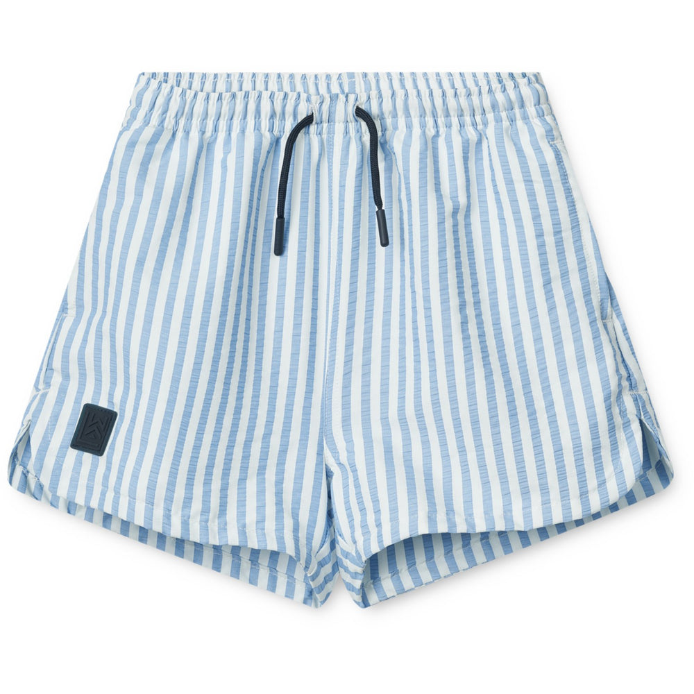 Køb LIEWOOD Y/D Stripe Riverside / Creme De La Creme Aiden Seersucker Board Shorts