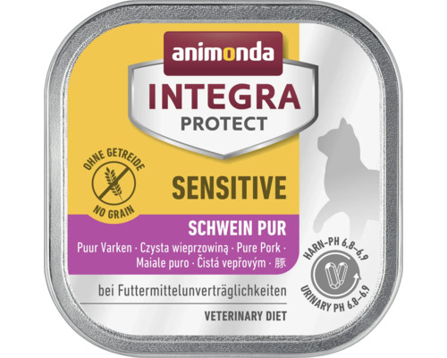 Animonda Protect Sensitive natvoer voor katten, varkensvlees, 100 g