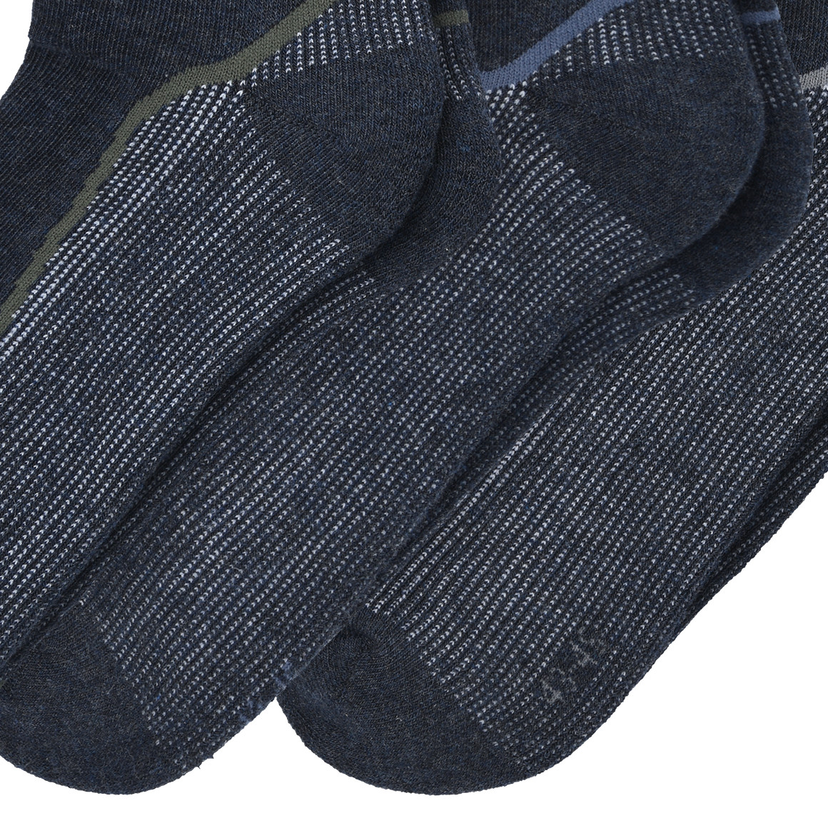 VanVaan 3 Paar Herren Trekking-Socken mit Kurzschaft dunkelblau