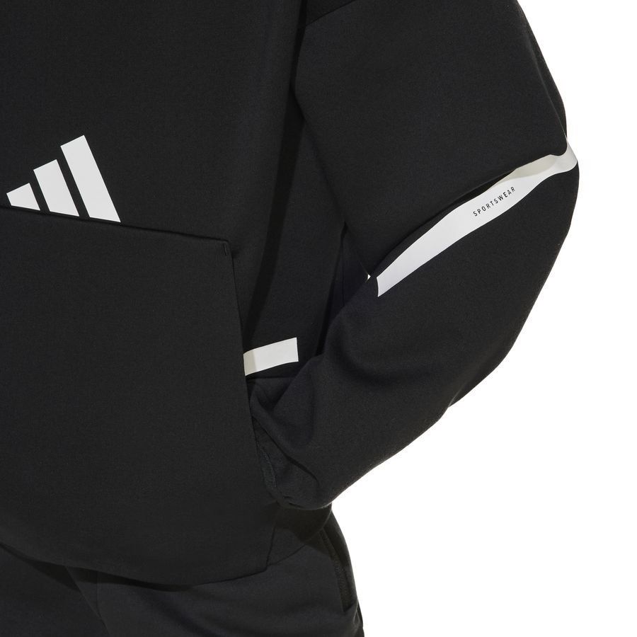 adidas Sweat à Capuche Z.N.E. - Noir/Blanc Enfant
