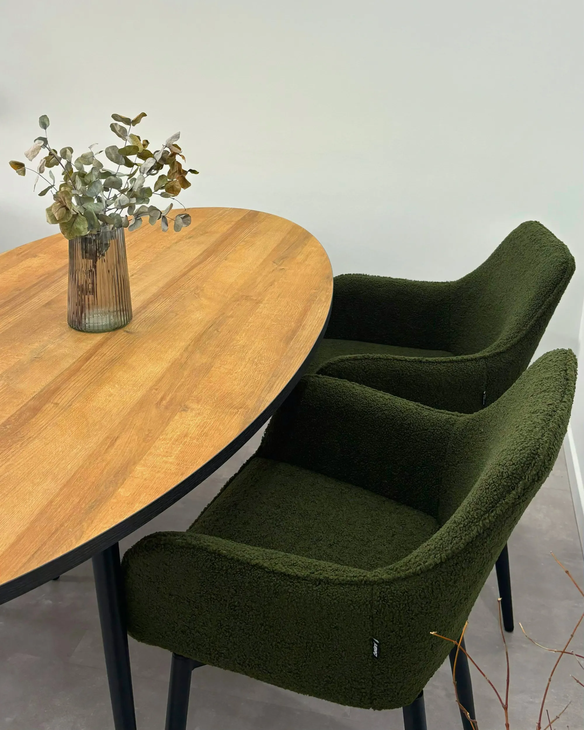 Eettafel OTTAWA Lichtbruin 90 cm 180 cm