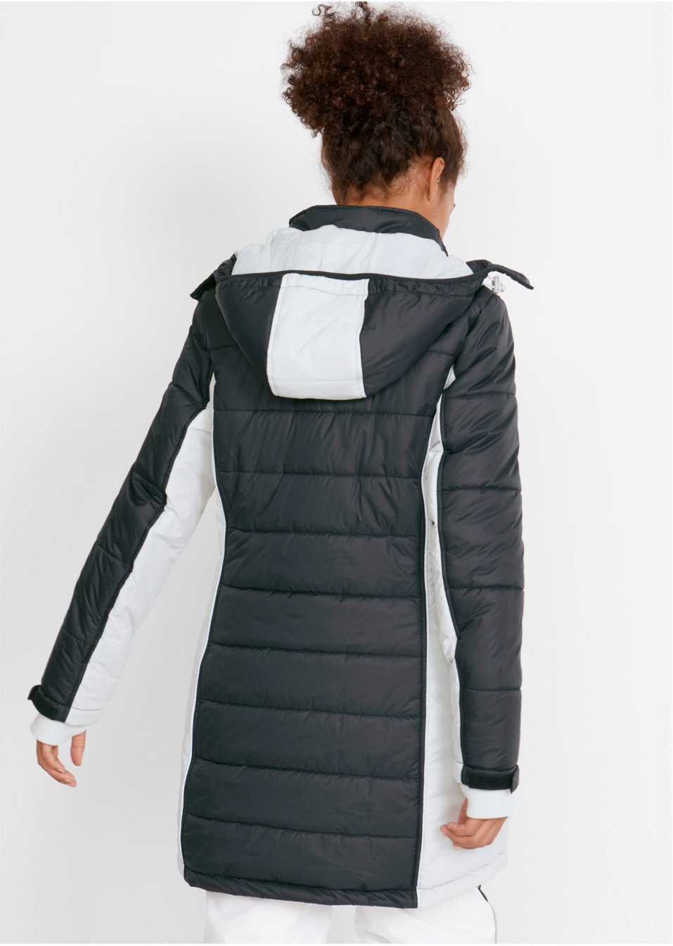 Manteau de ski matelassé fonctionnel, imperméable