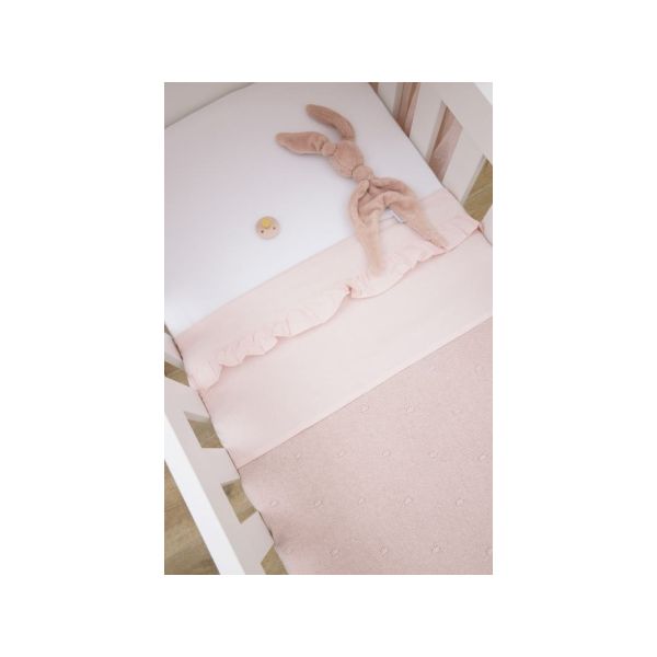 Meyco Wieglaken - Ruffle - Sand