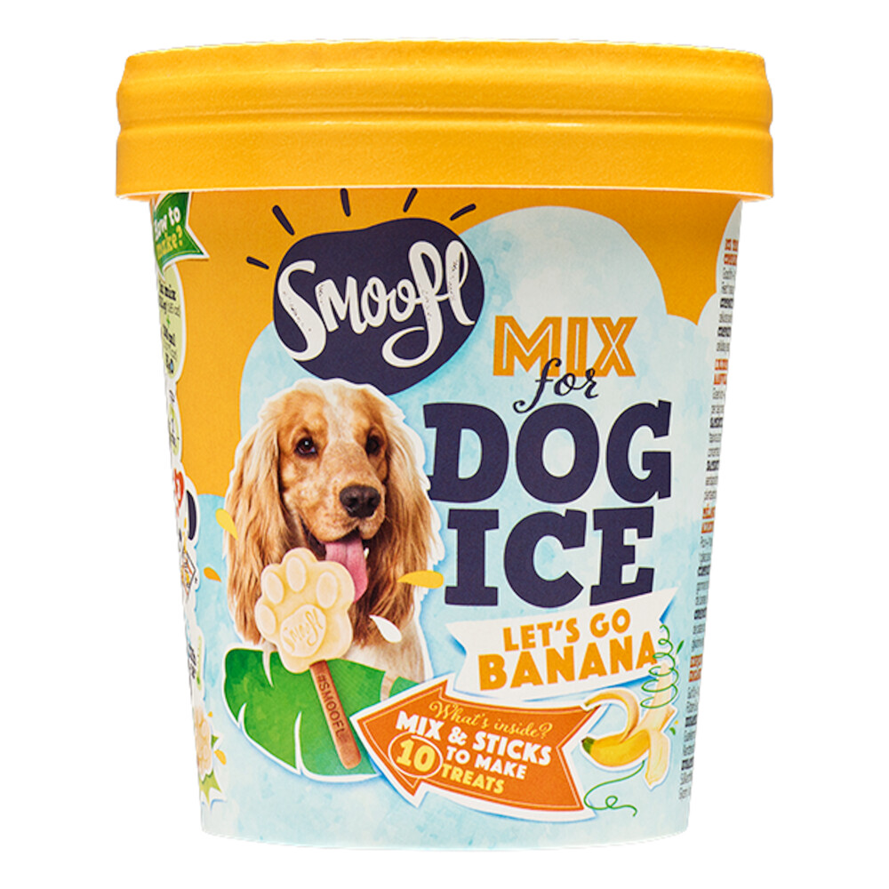 Smoofl Honden IJsmix Banaan160 gr