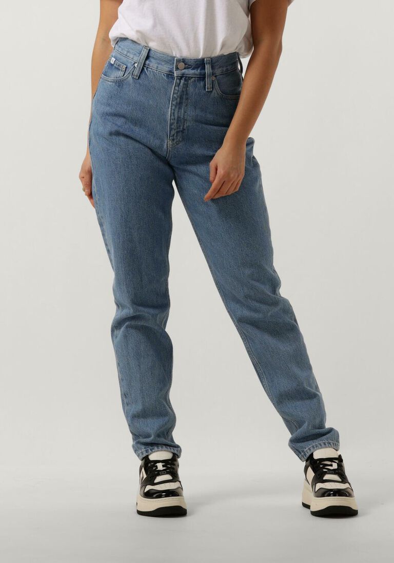 CALVIN KLEIN lichtblauwe calvin klein mom jeans mom jean