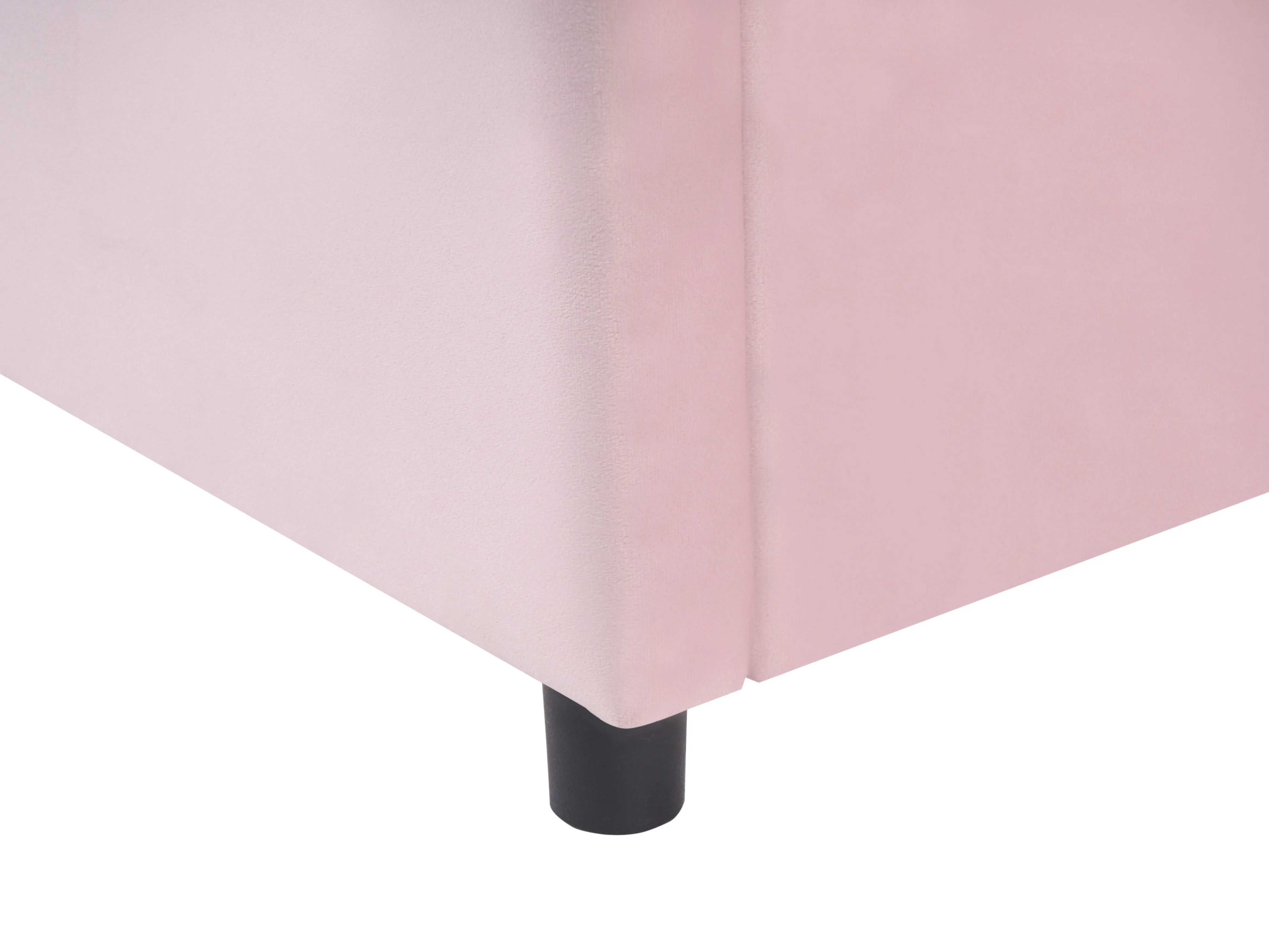 Kinderbed met opbergruimte Kroon Fluweel GRISETOT 90 x 200 cm Roze