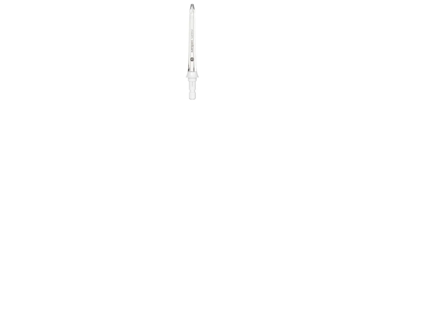 Philips Sonicare F1 HX3042 - Interdental dysepåsætning - til oral udskylning (pakke med 2) - for Sonicare Power Flosser 3000 HX3711