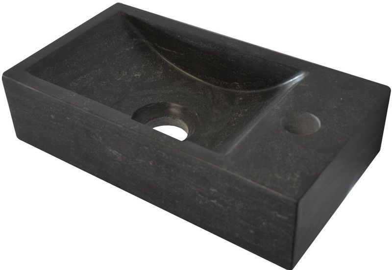 BWS - Hardsteen Fontein - Zwart - 36x18x9 cm