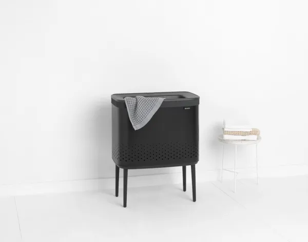 Brabantia Vasketøjskurv Vasketøjskurv BO 60L, mat sort 200526