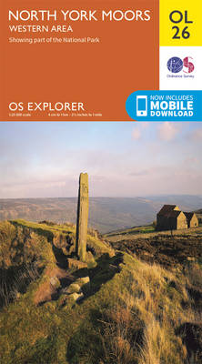 North York Moors - Western Area - OS Explorer Map OL 26 (Sheet map, folded)