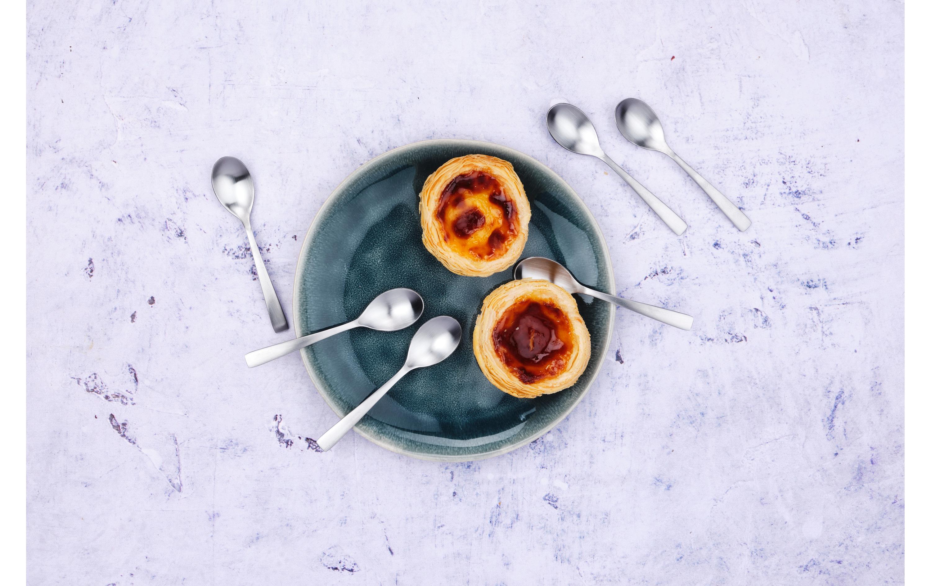 Löffel Oglu 6 Stück, SilberKaffee- und Dessertlöffel