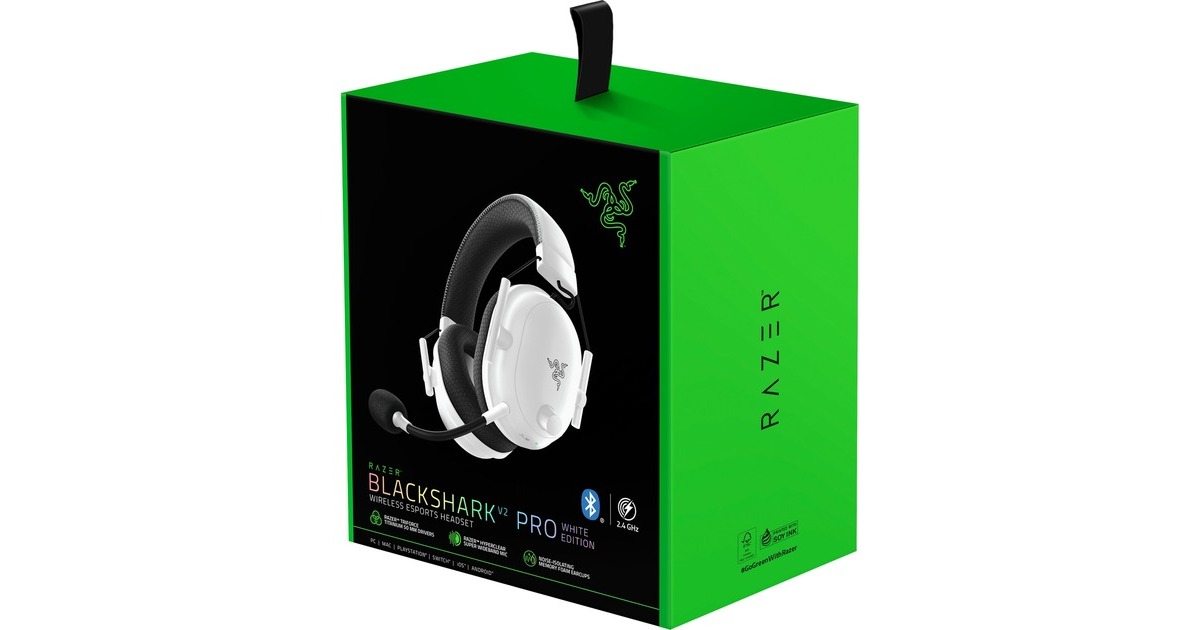 RazerBlackShark V2 Pro 2023 over-ear gaming headset  (Wit, Pc, PlayStation 4, Xbox One, Nintendo Switch)