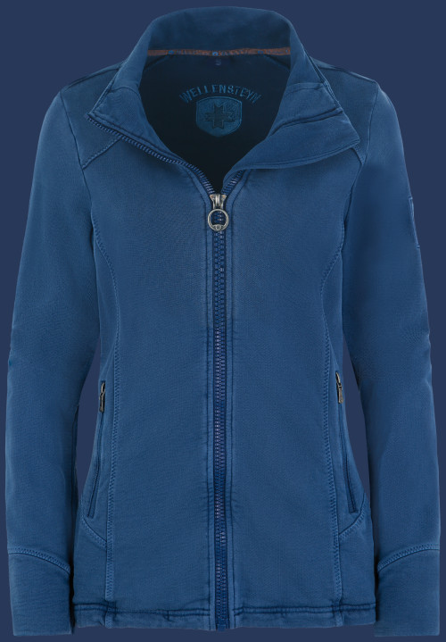 Yacht Jacket Lady French Terry 400, Darknavy