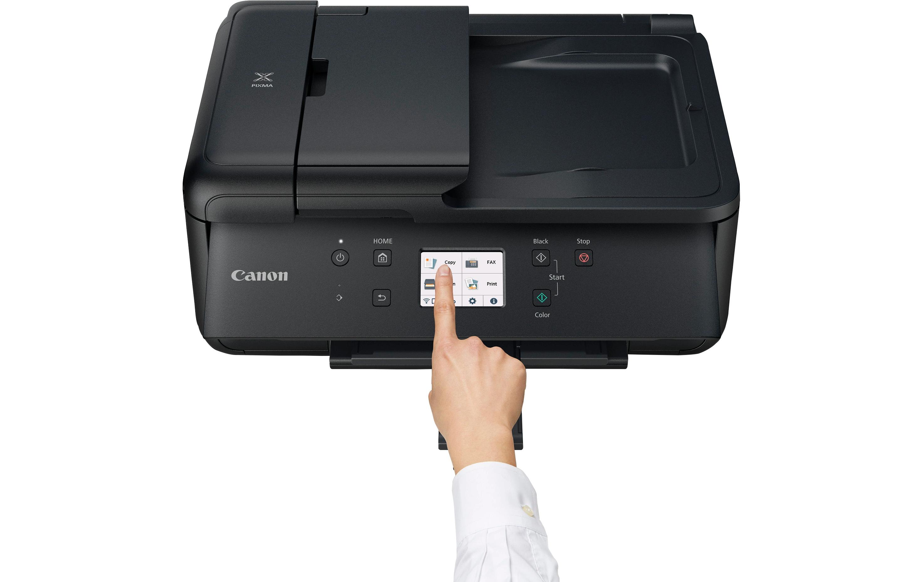 Multifunktionsdrucker PIXMA TR7650<br>4-in-1-Multifunktionssystem mit 5 separate Tintenpatronen