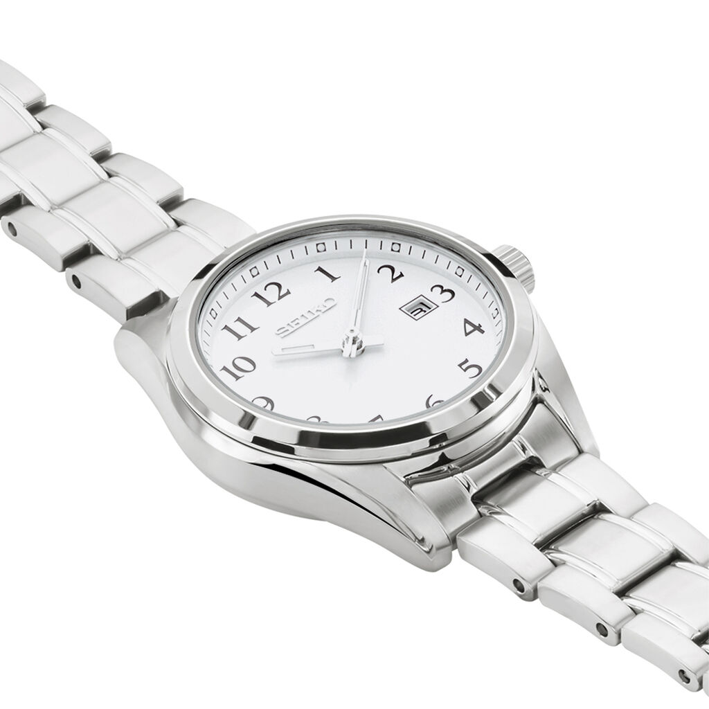 Montre Seiko Classique Blanc