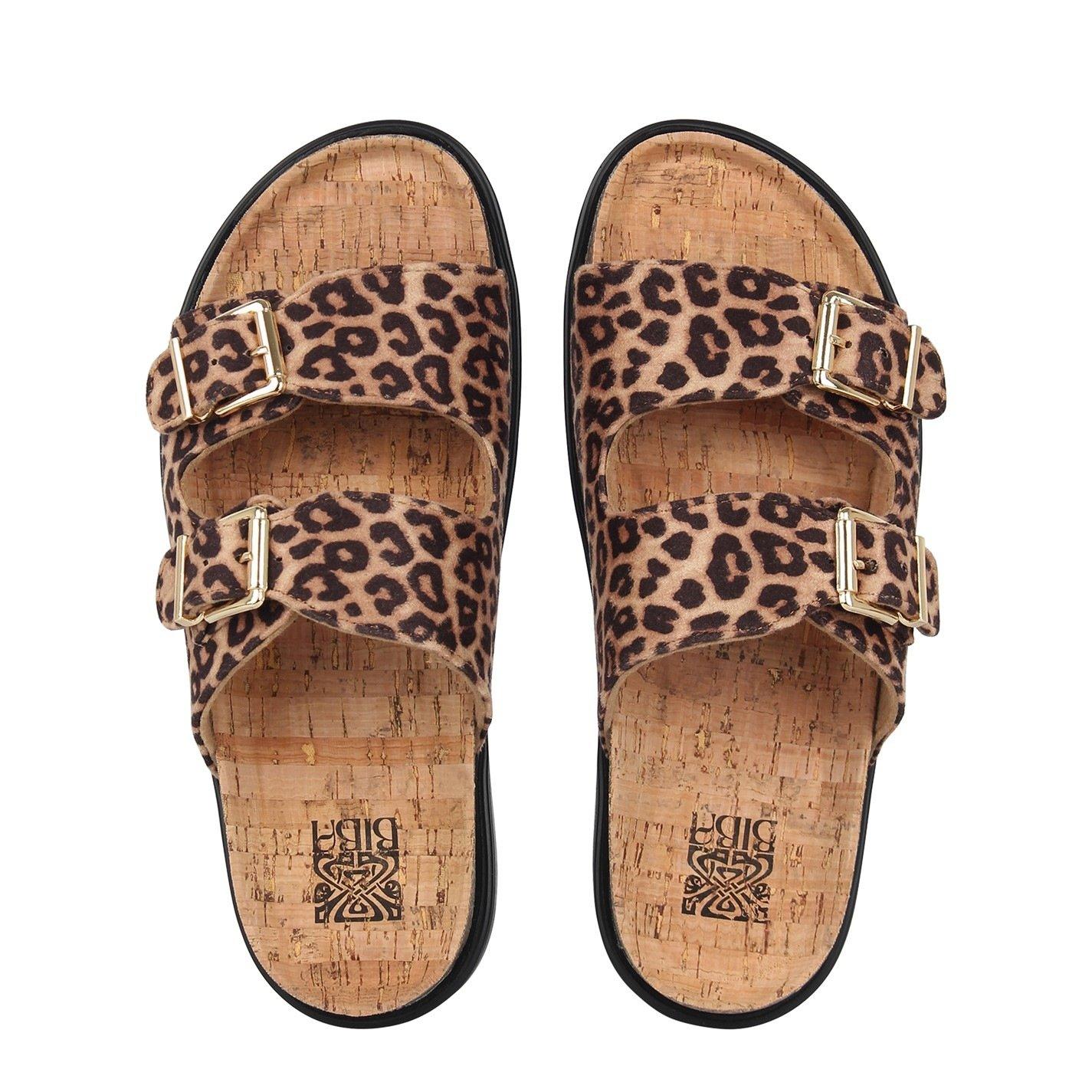 Biba Leopard Print Sandals