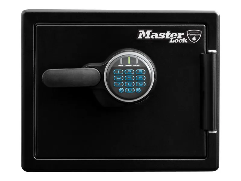 Master Lock Large No. LFW082FTC - Pengeskab - solidt stål - sort