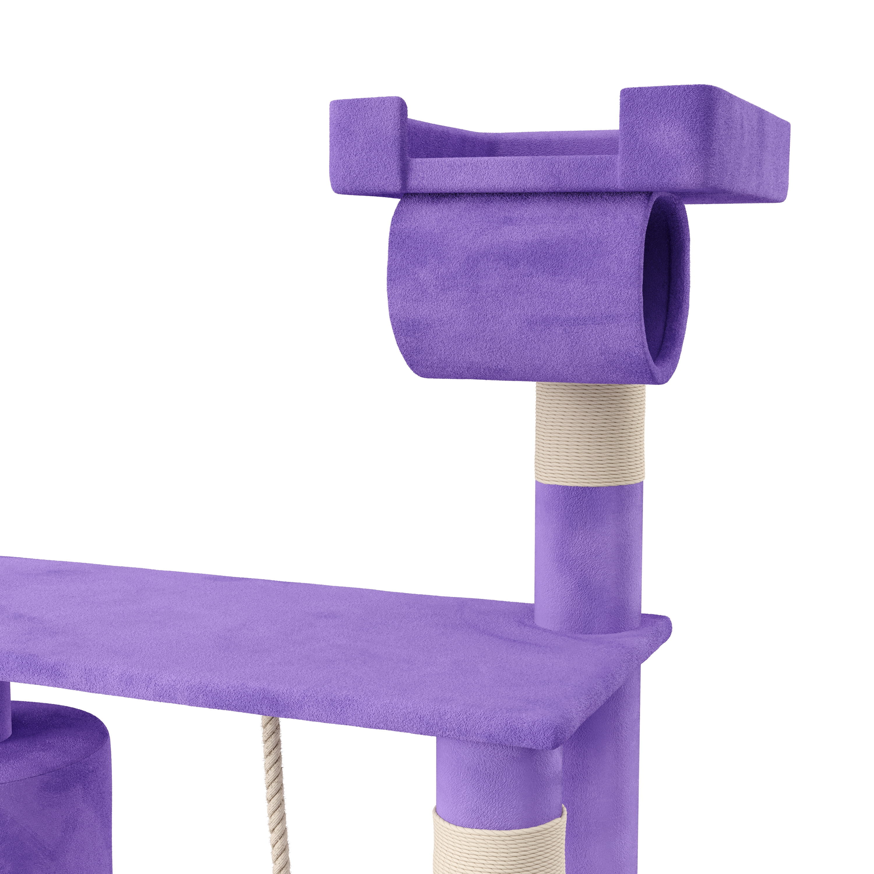 Katzenbaum SIMBA 141 cm lila