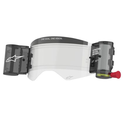 Système roll-off Alpinestars SUPERTECH FILM KIT WIDE VISION W/CL - Blanc