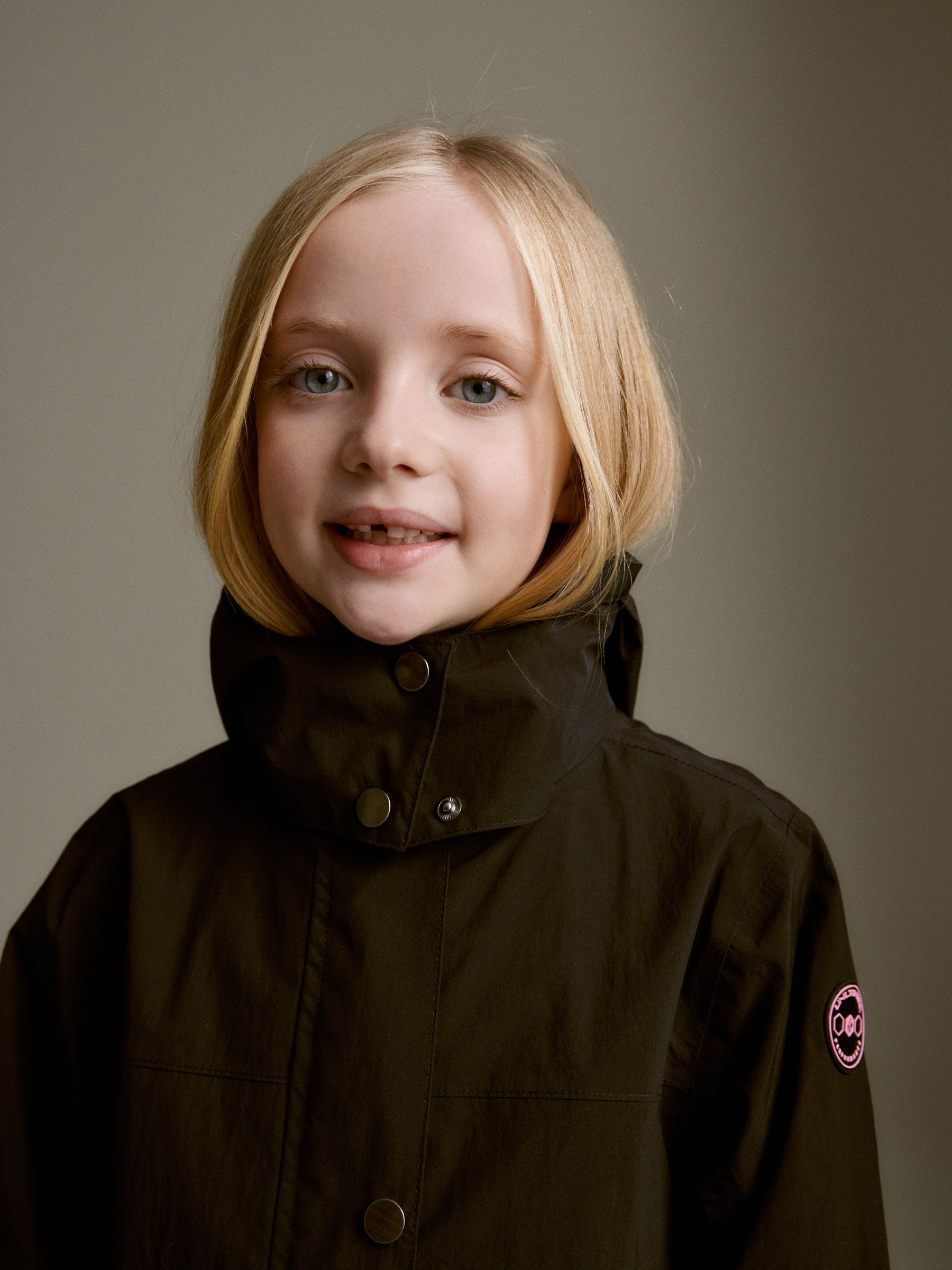 Zwart - Waterdichte Cagoule-jas (5-16jaar)