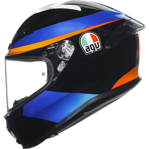 AGV - Casque K6 S Marini Sky Racing Team 2021 Noir / Bleu