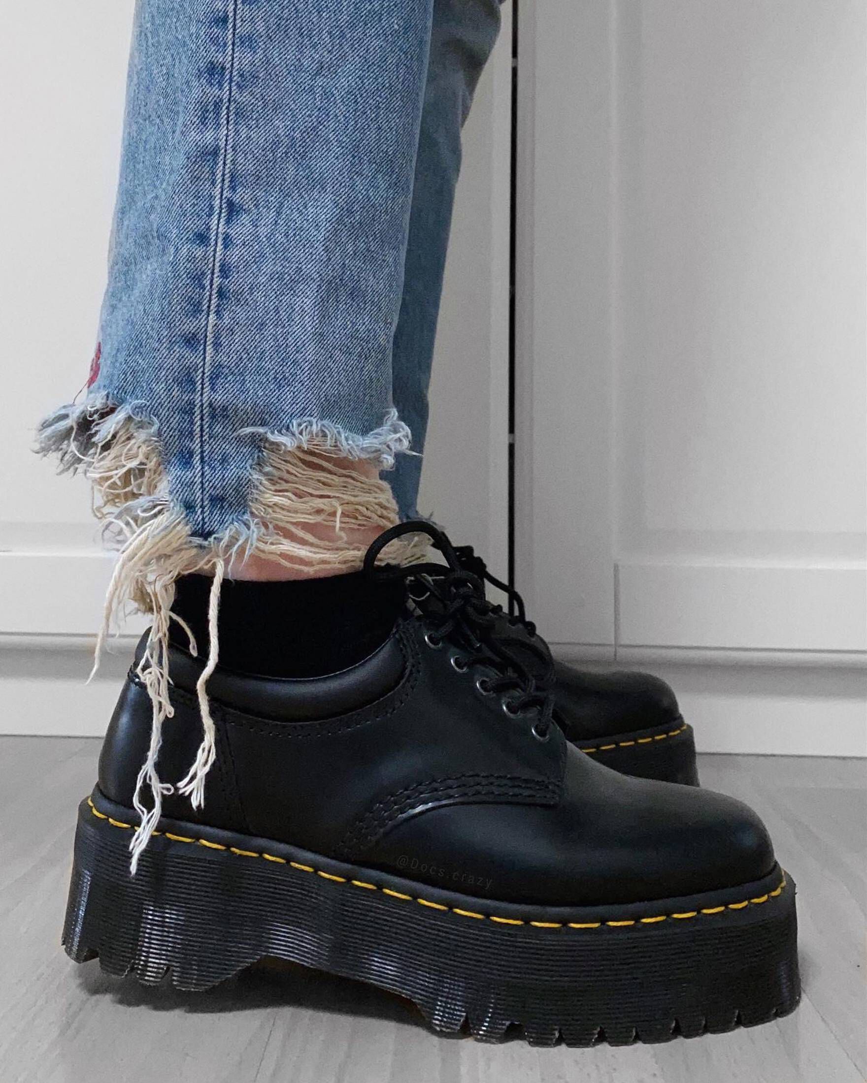 Dr. Martens| Damen Schnürschuhe 8053 QUAD 5 EYE SHOE