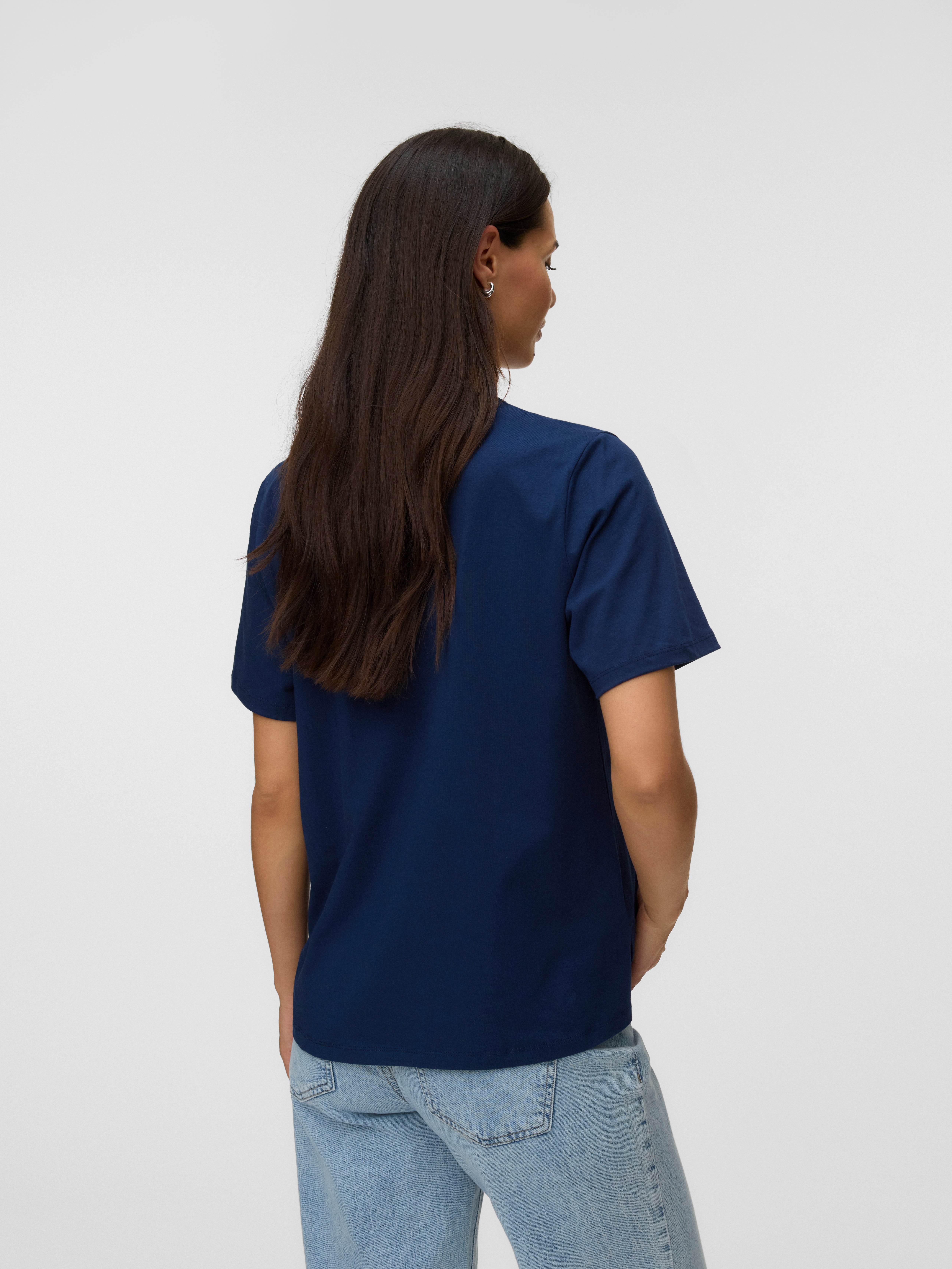 Regular fit O-hals Top