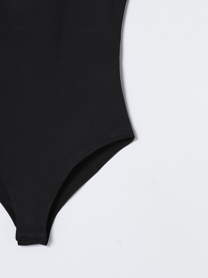 Body com alças elásticas - Preto