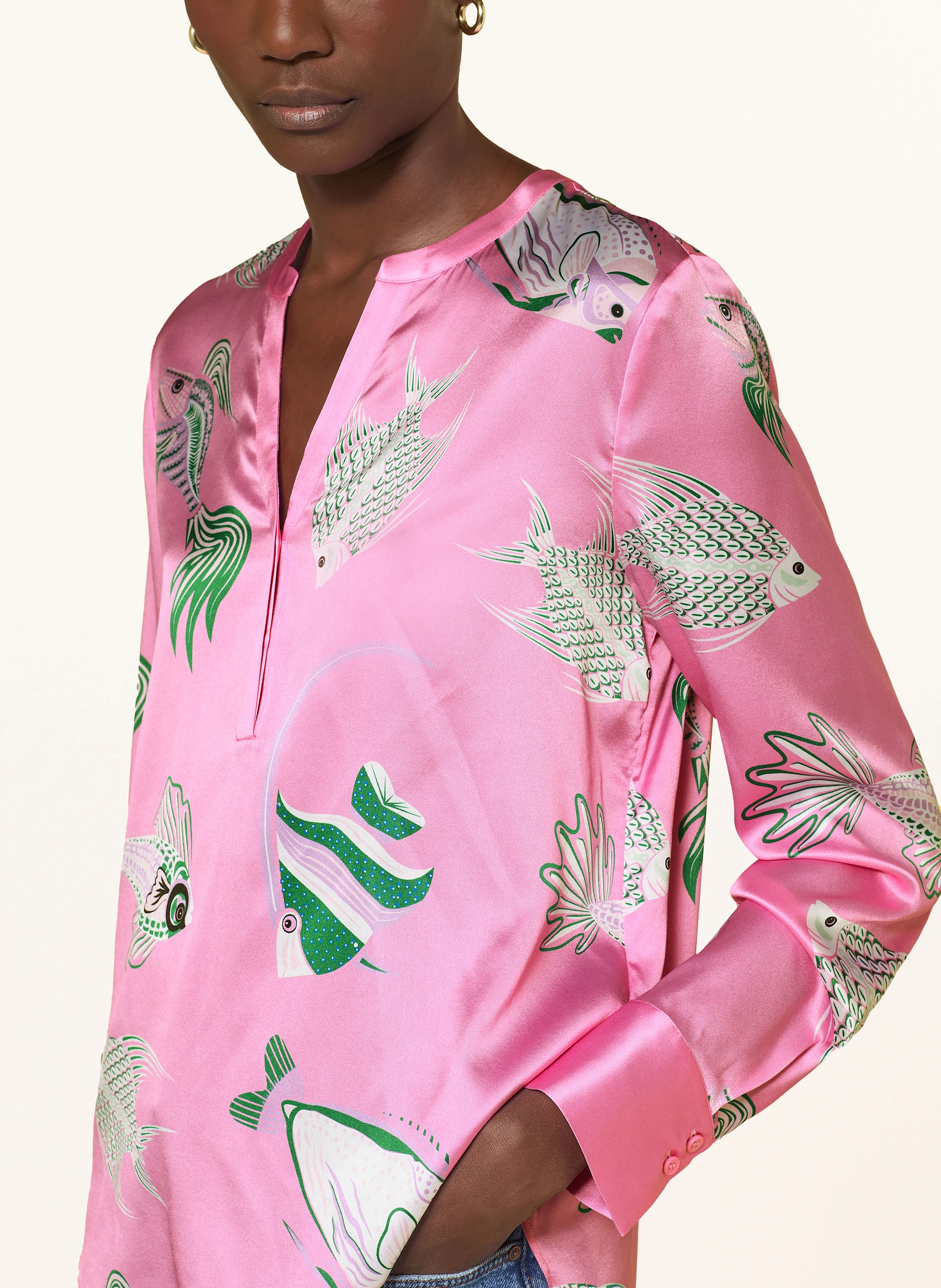 lilienfels Blusenshirt aus Seide