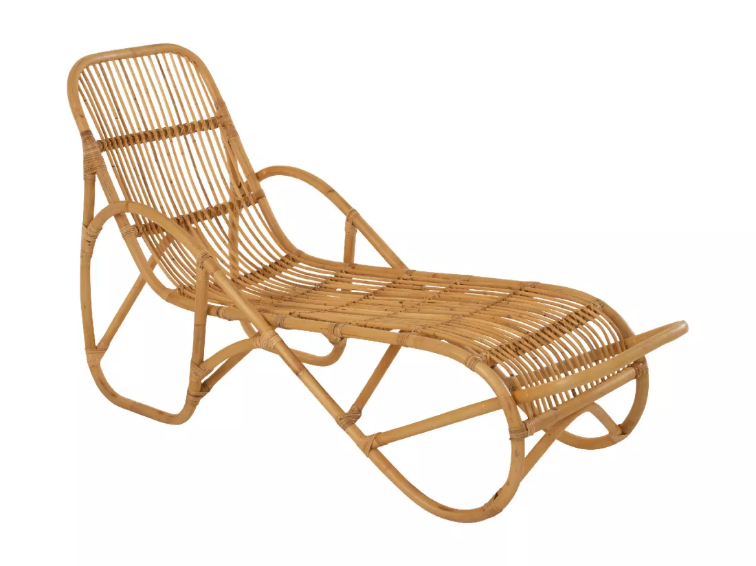 Bain de soleil en rotin
