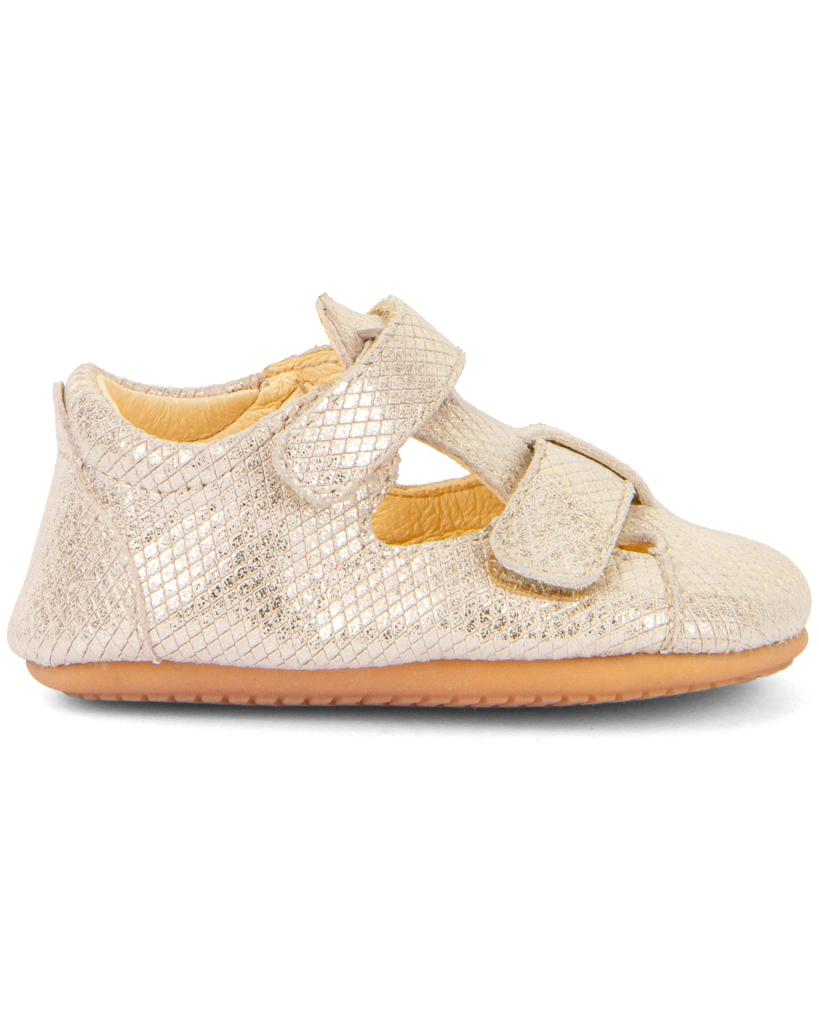 Lauflernsandalen PREWALKERS in gold shine
