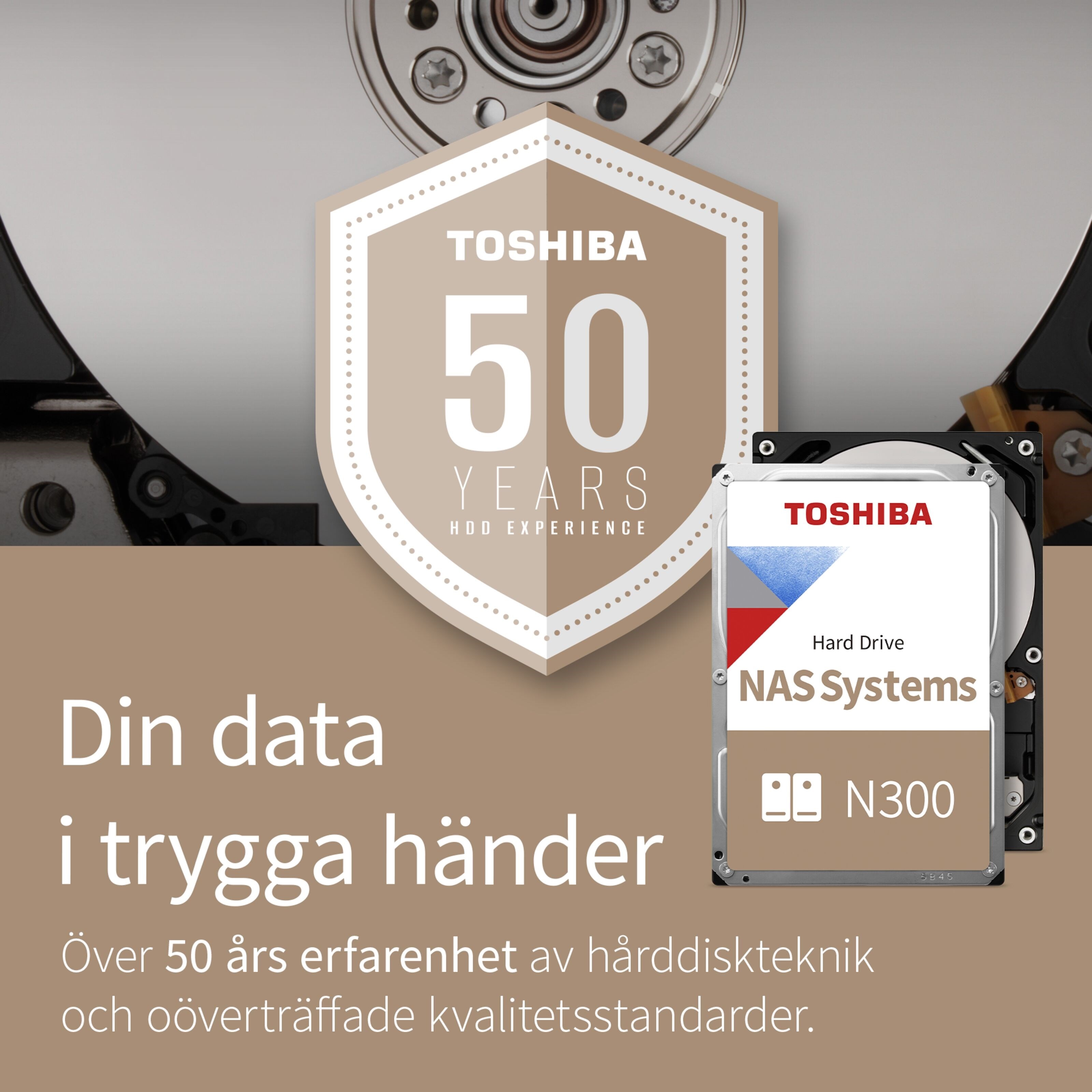 Toshiba N300 Harddisk for NAS 3,5