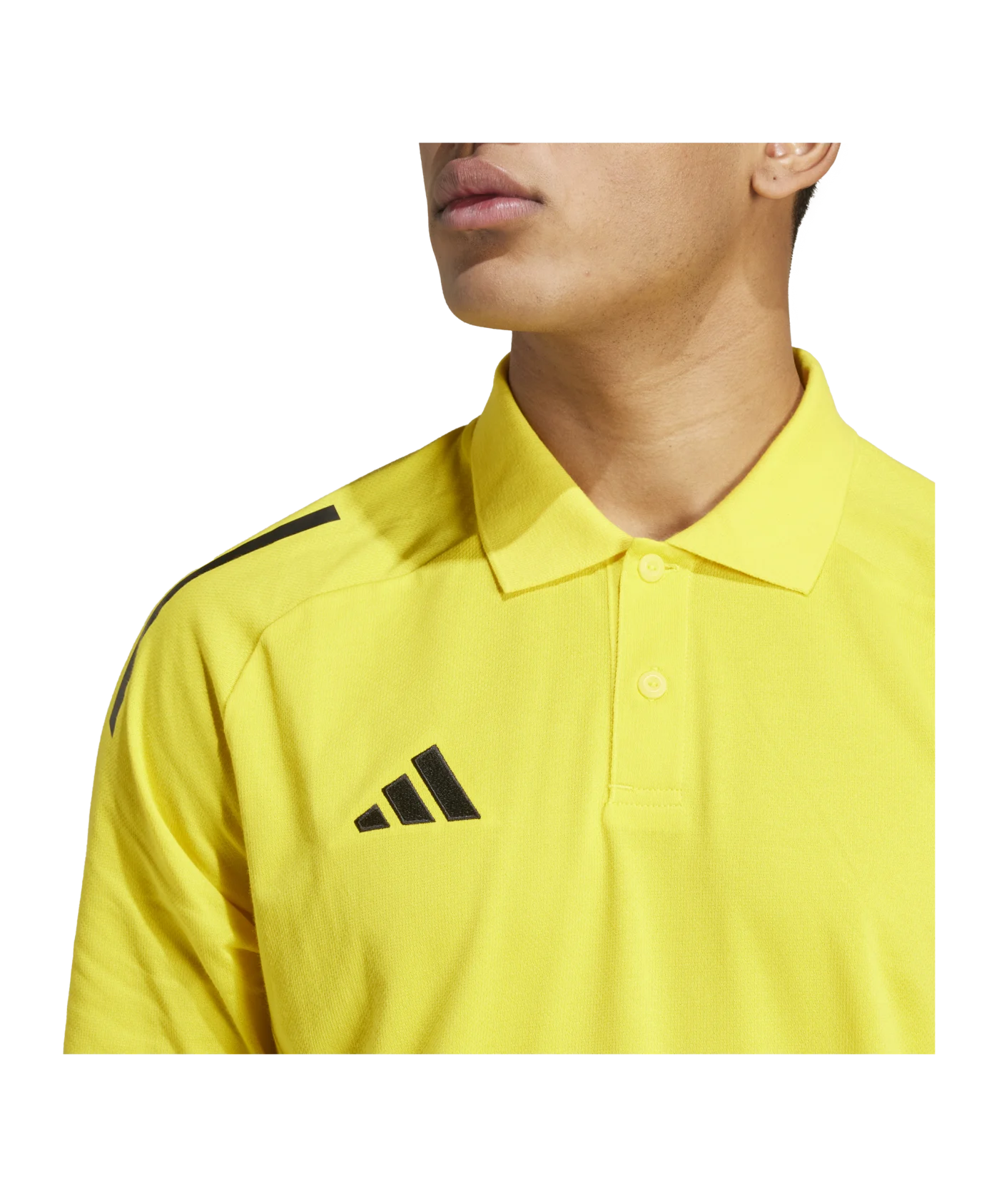 adidas Tiro 24 Competition Poloshirt Gelb Weiss