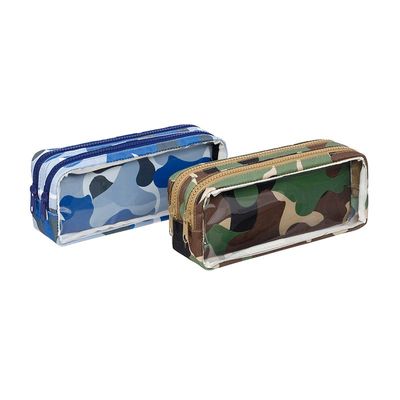 Trousse Double Camo - 2 compartiments - différents modèles disponibles - Viquel