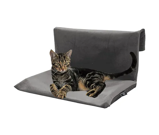 Katzen-Heizkörperliege, Samt