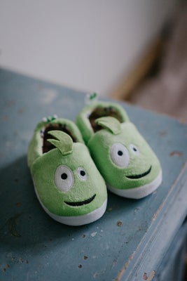 Babblarna Dadda Slippers, Grønn