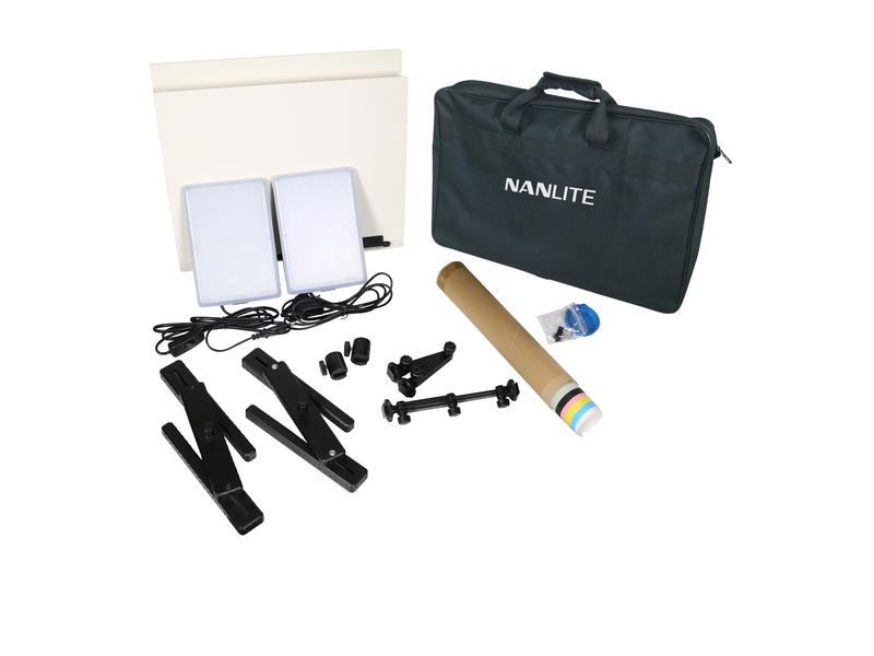 Nanlite Dauerlicht Compac 20 2KIT Starkes, weiches Licht in kleiner Bauform