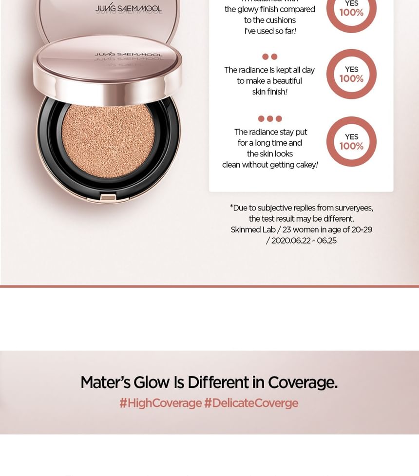 JUNG SAEM MOOL - Masterclass Radiant Cushion Set - 5 kleuren