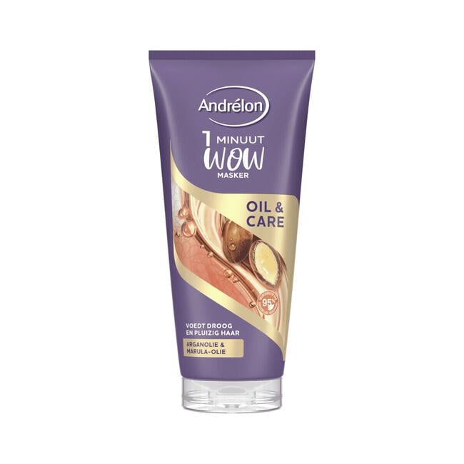 Andrelon Oil & Care 1 min WOW masker 180 ML