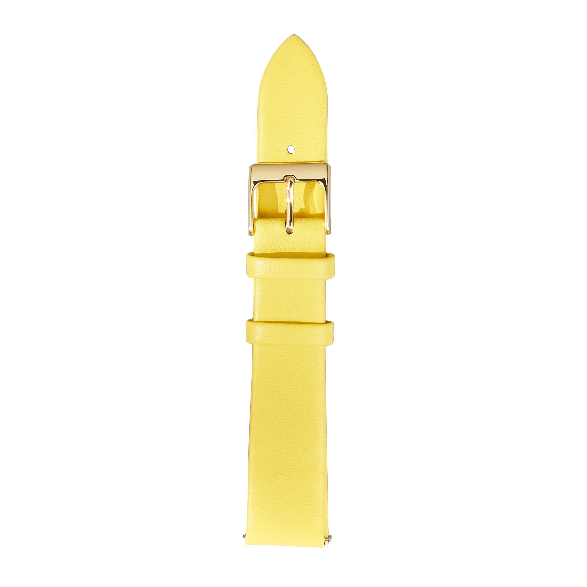 Bracelet cuir jaune