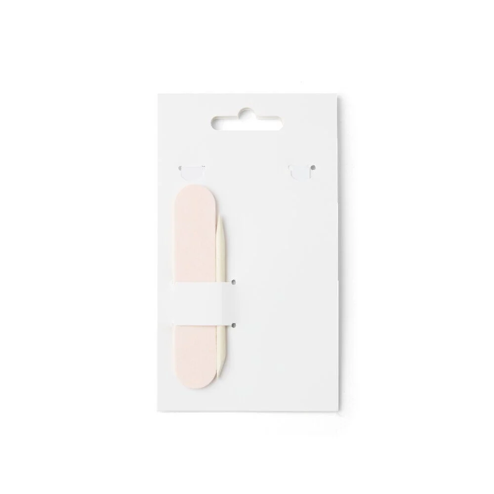 Lot de 24 autocollants vernis à ongles unis 6 coloris