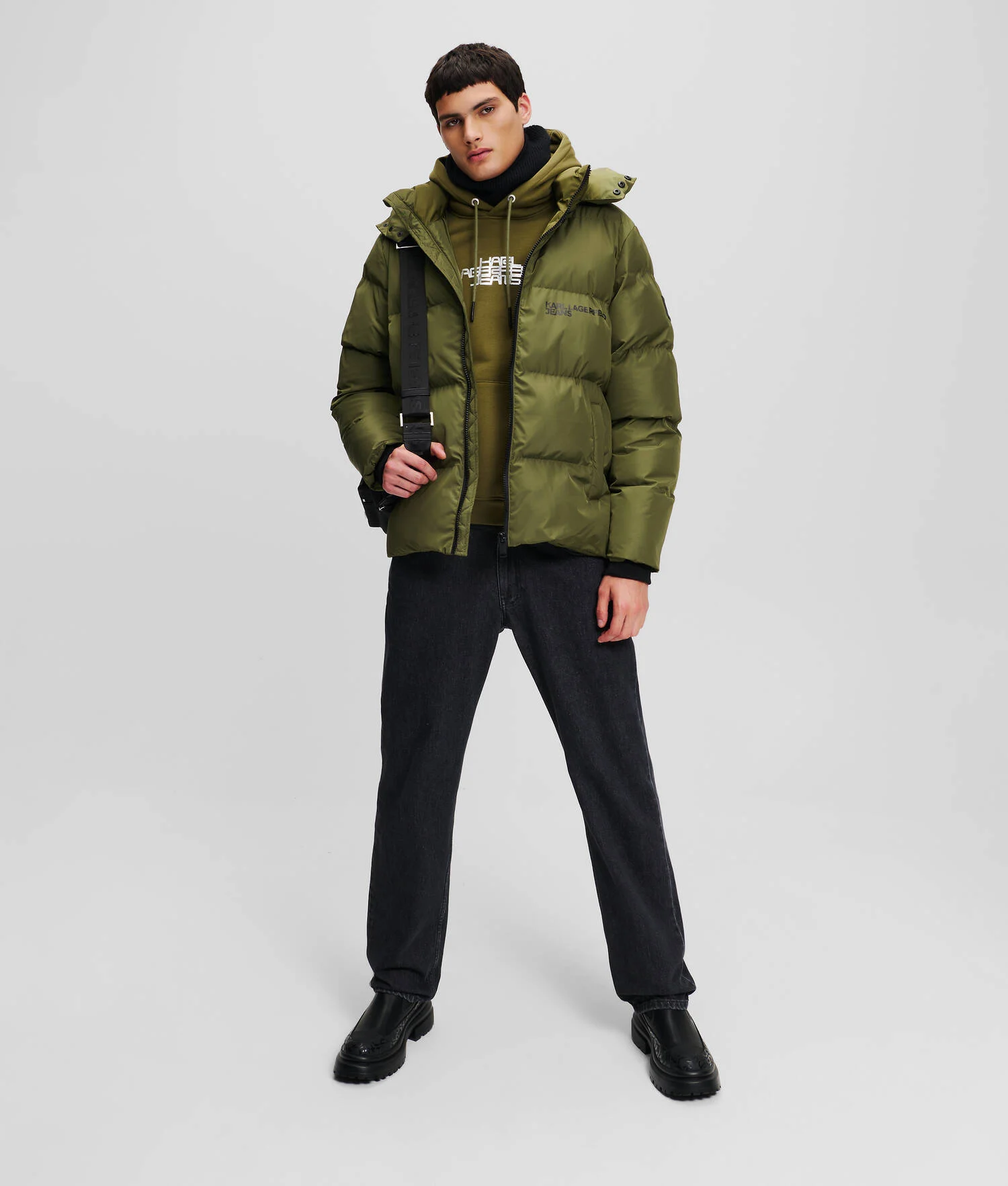 VESTE MATELASSÉE À CAPUCHE KLJ