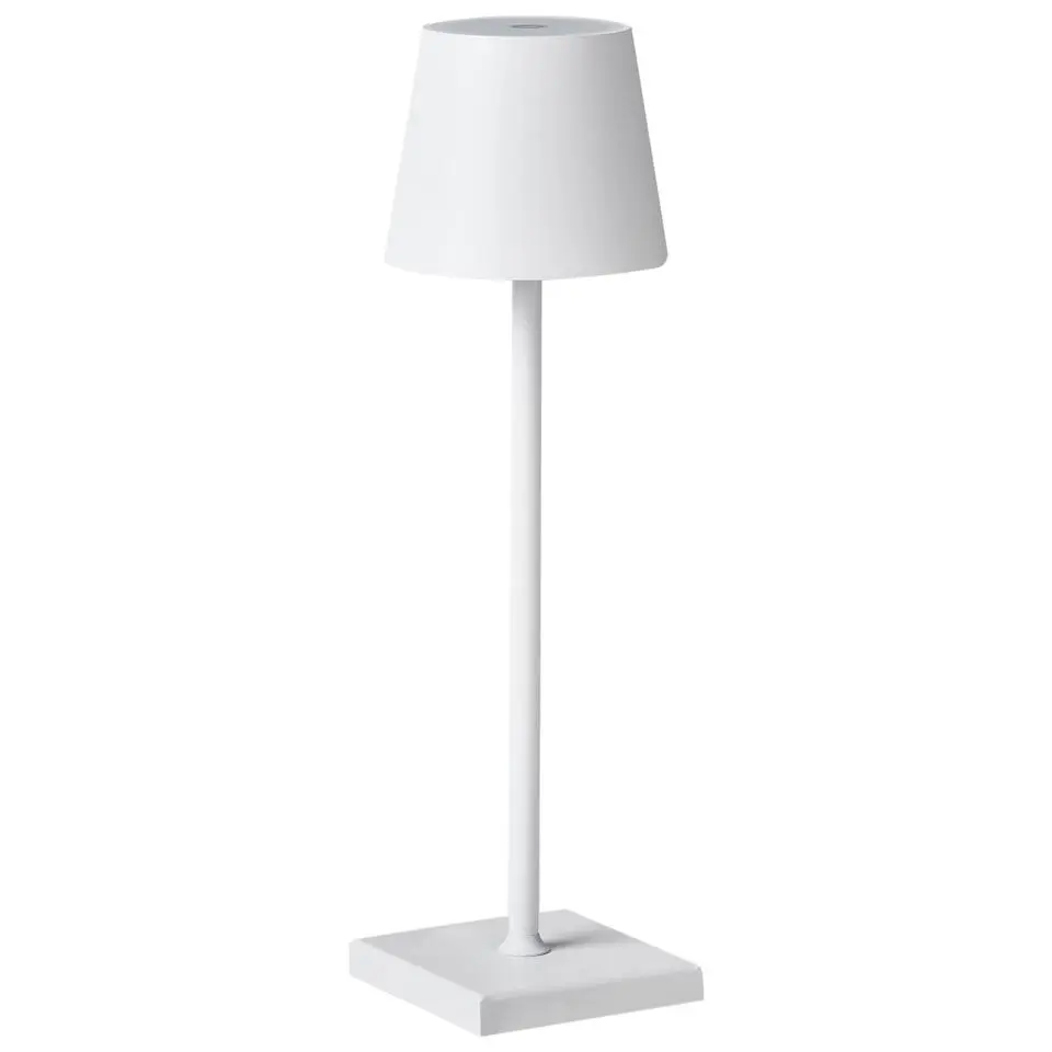 BACEIRO - Tafellamp - Wit - Aluminium