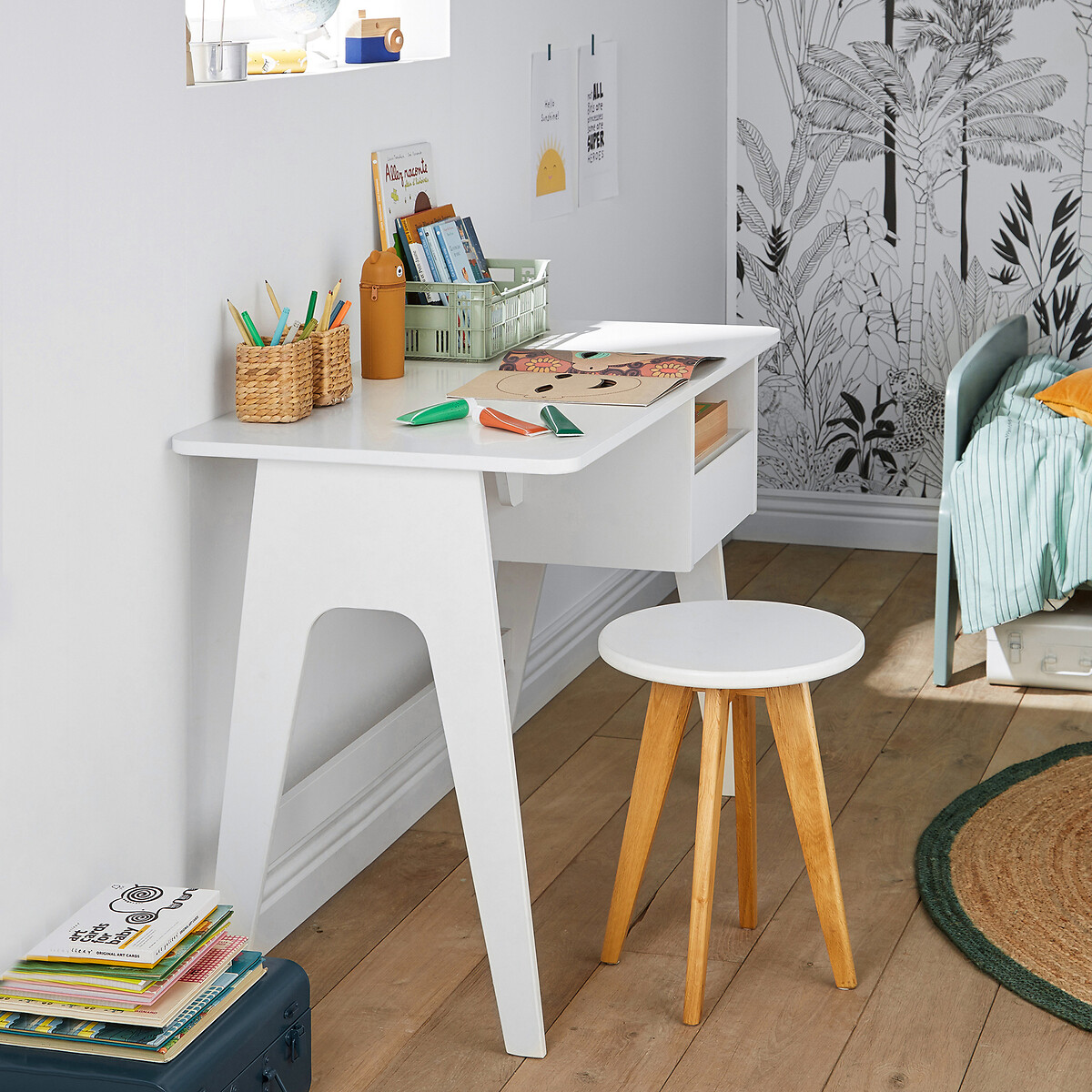 LA REDOUTE INTERIEURS<br>Mesa retrô estilo vintage, Adil