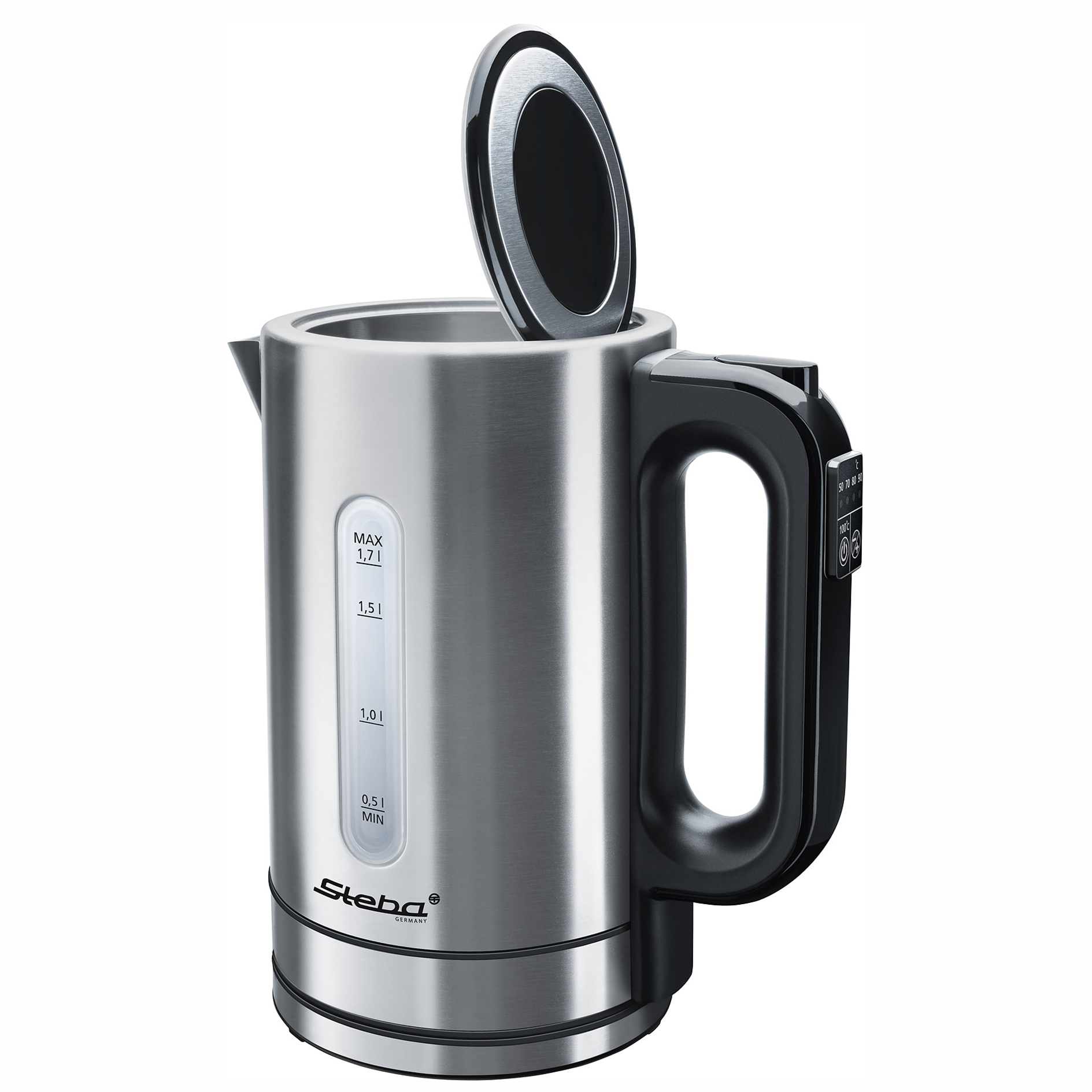 STEBA Wasserkocher Edelstahl - 1,7 Liter